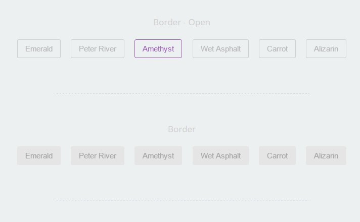 Colorful CSS Buttons